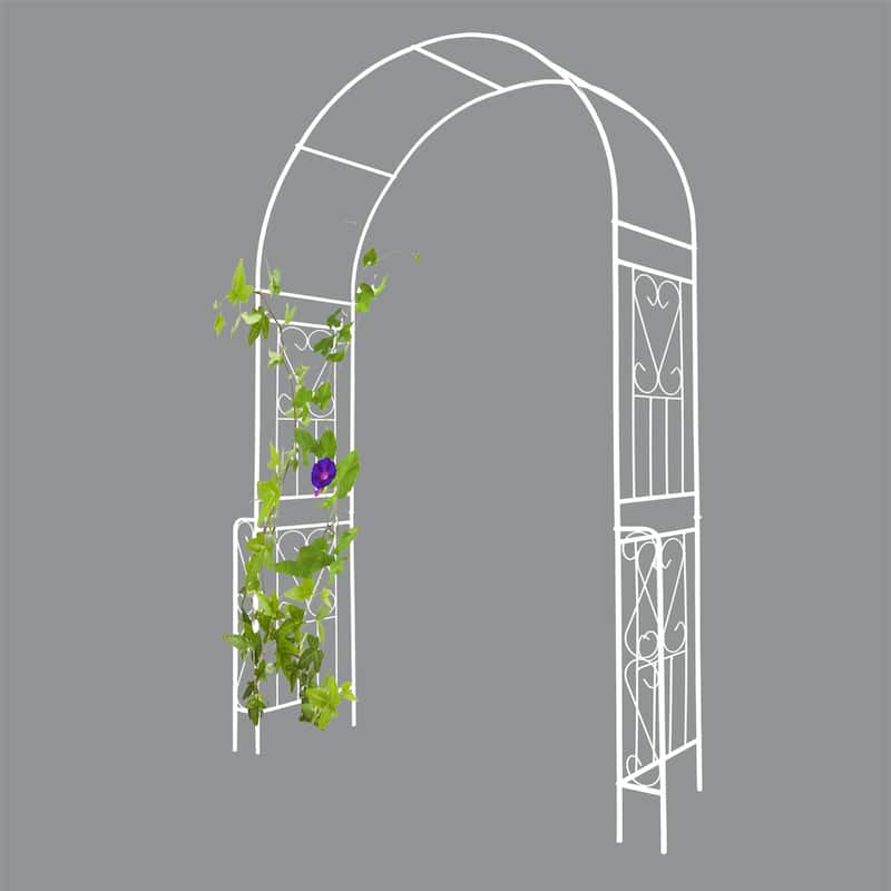 White Metal Garden Arch