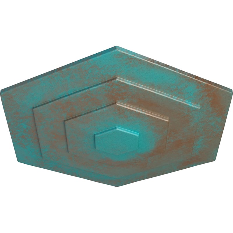 23 1/4"OD x 7/8"P Woodruff Ceiling Medallion