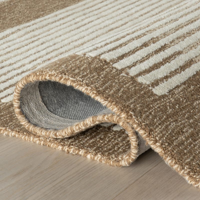 Nuloom Elisara Wool Modern Transitional Area Rug