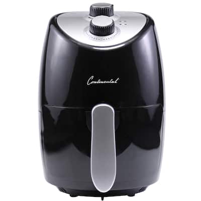 Continental Electric 2.0 Liter Air Fryer Black