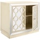 preview thumbnail 6 of 8, SAFAVIEH Kaia 2-Door Beige Storage Chest