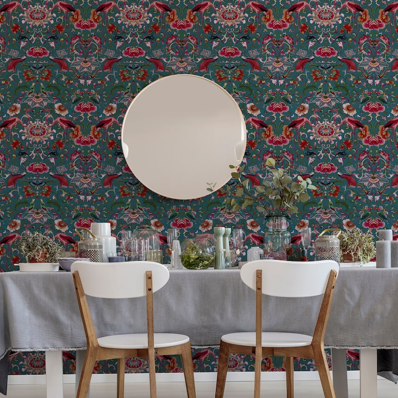 Transform Splendid Green Peel & Stick Wallpaper Peel & Stick Wallpaper