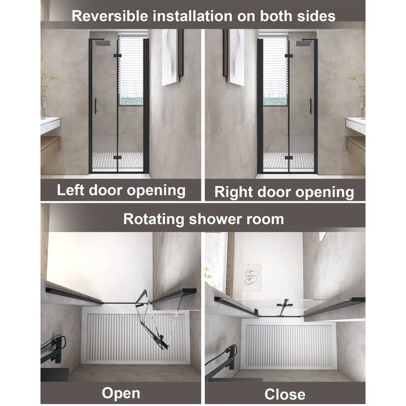 36x72 Inch Bifold Shower Door