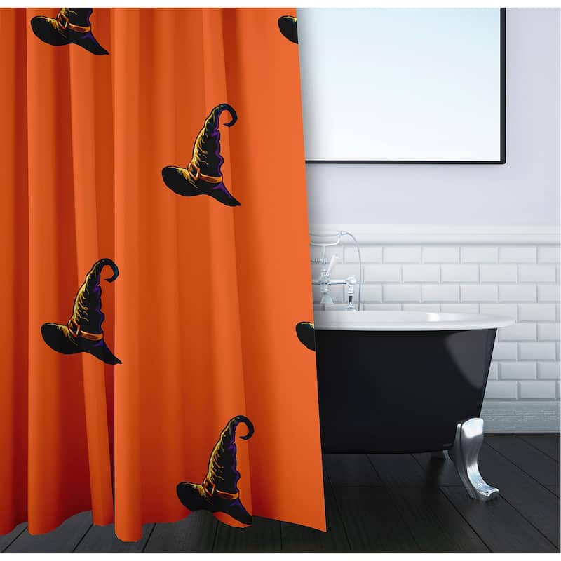 Witches Brew Holiday Print Shower Curtain (71 x 74)