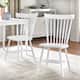 Simple Living Venice Farmhouse Dining Chairs (Set of 2) - White
