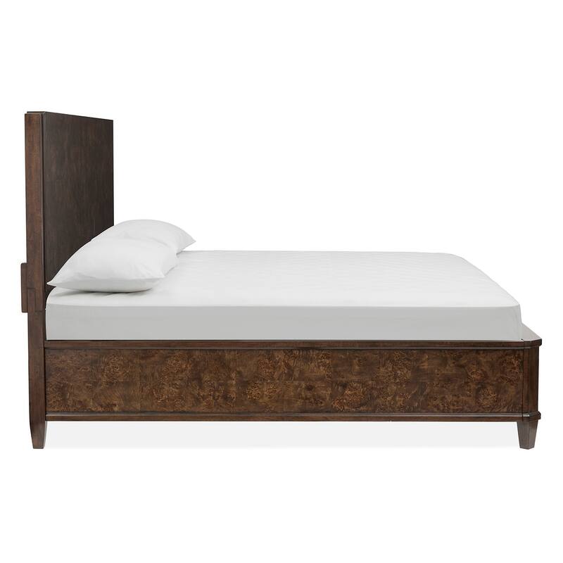 Magnussen Home Rowan Espresso Panel Bed