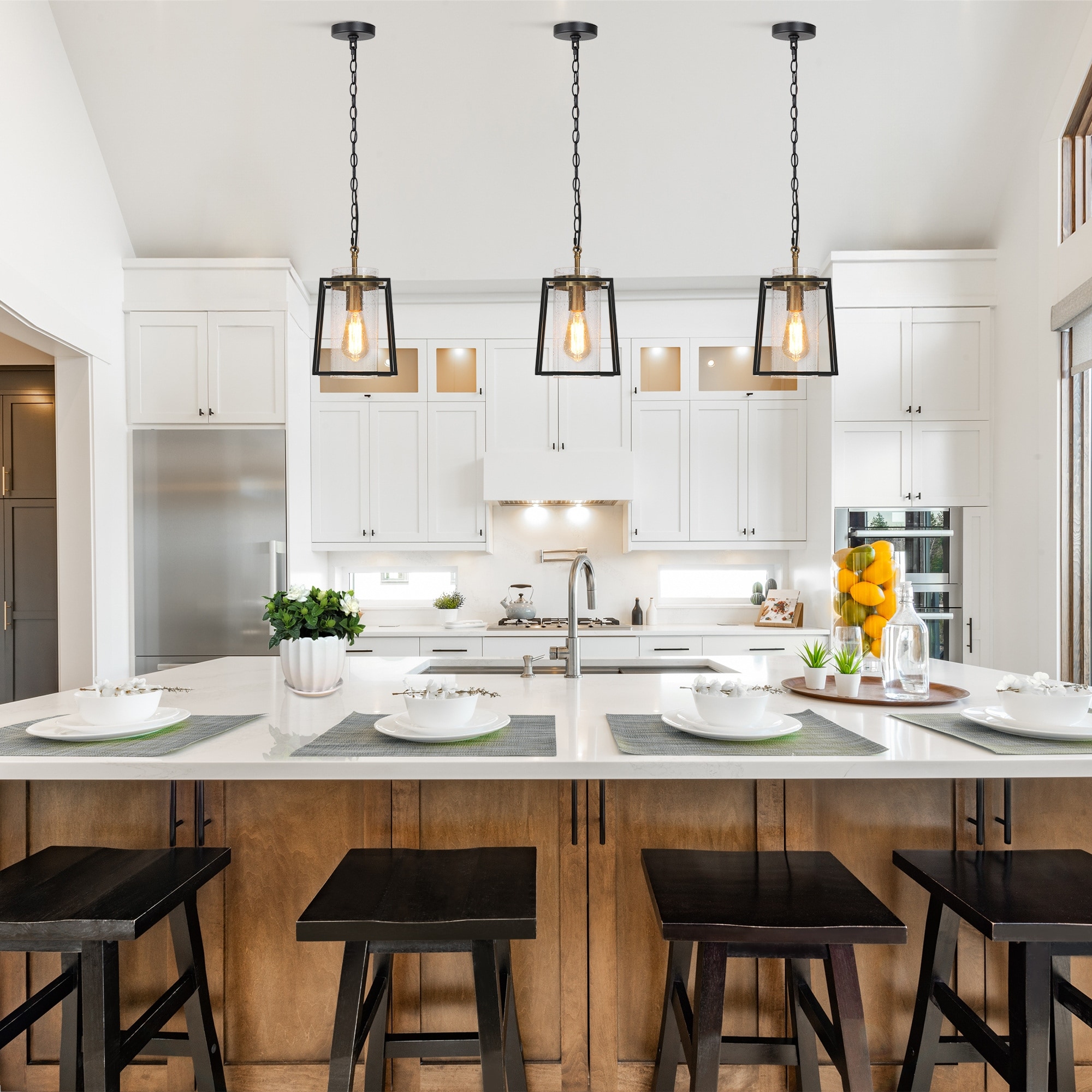 Bench lights for kitchen on sale