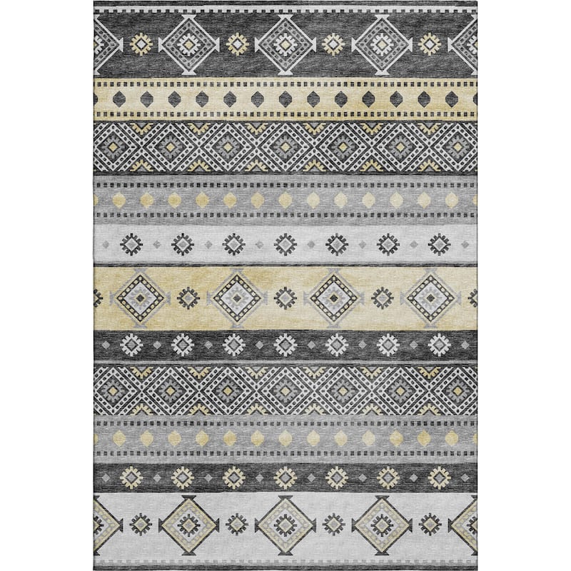 Premium Washable Super Soft Tribal Boho Mayfield Rug