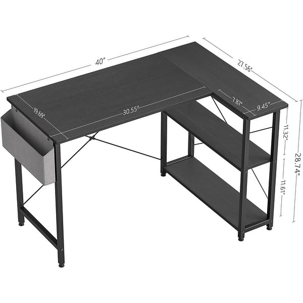 dimension image slide 0 of 5, FEZIBO/Home Office Furniture/Wood/Desks