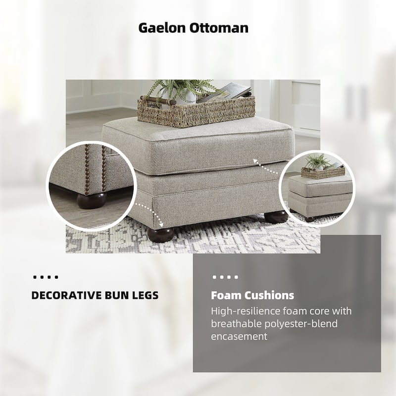 Signature Design by Ashley Gaelon Dune Ottoman