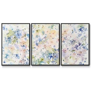Flowing Colors II - Multi Piece Framed Canvas - Bed Bath & Beyond ...