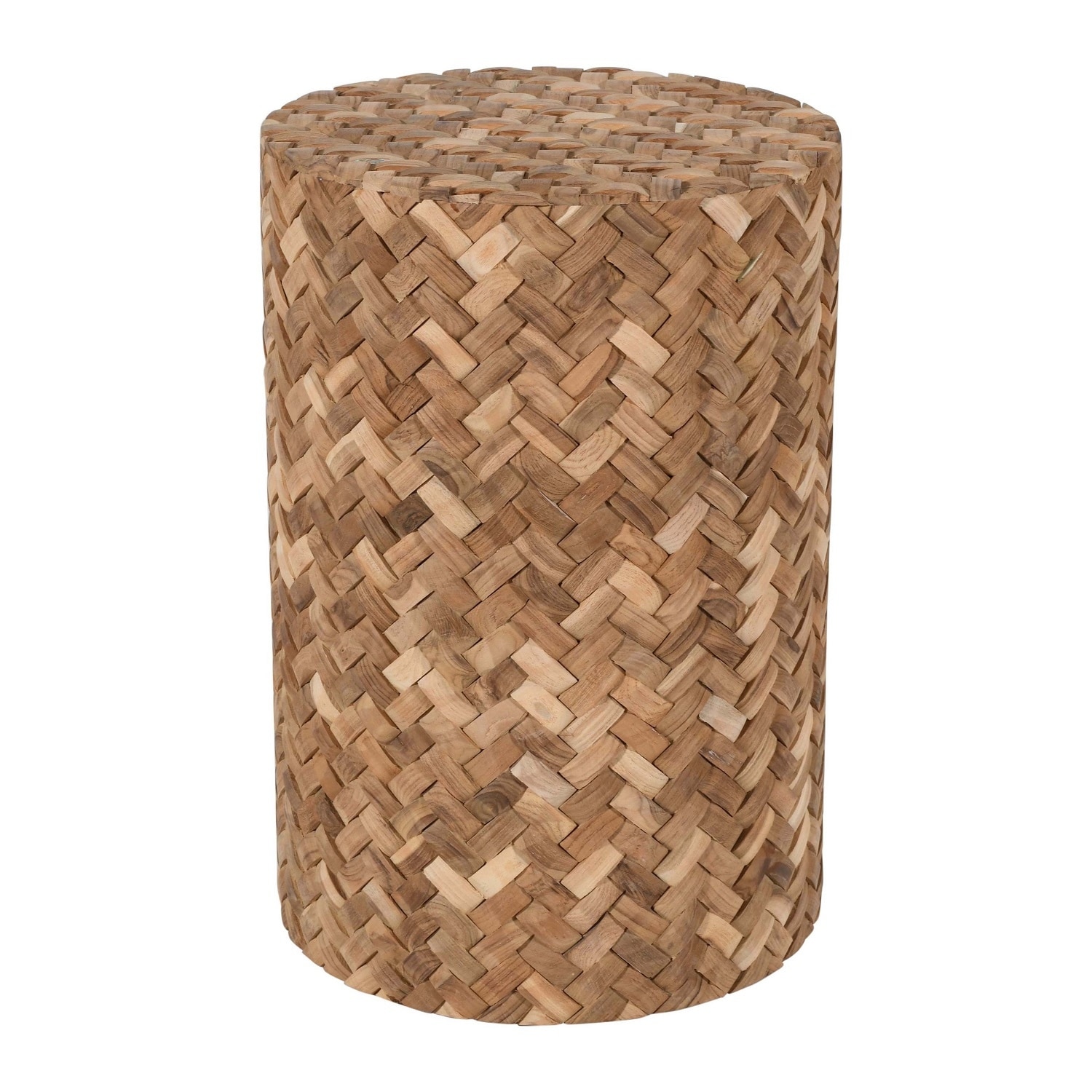 Natural Weave Round Side Table