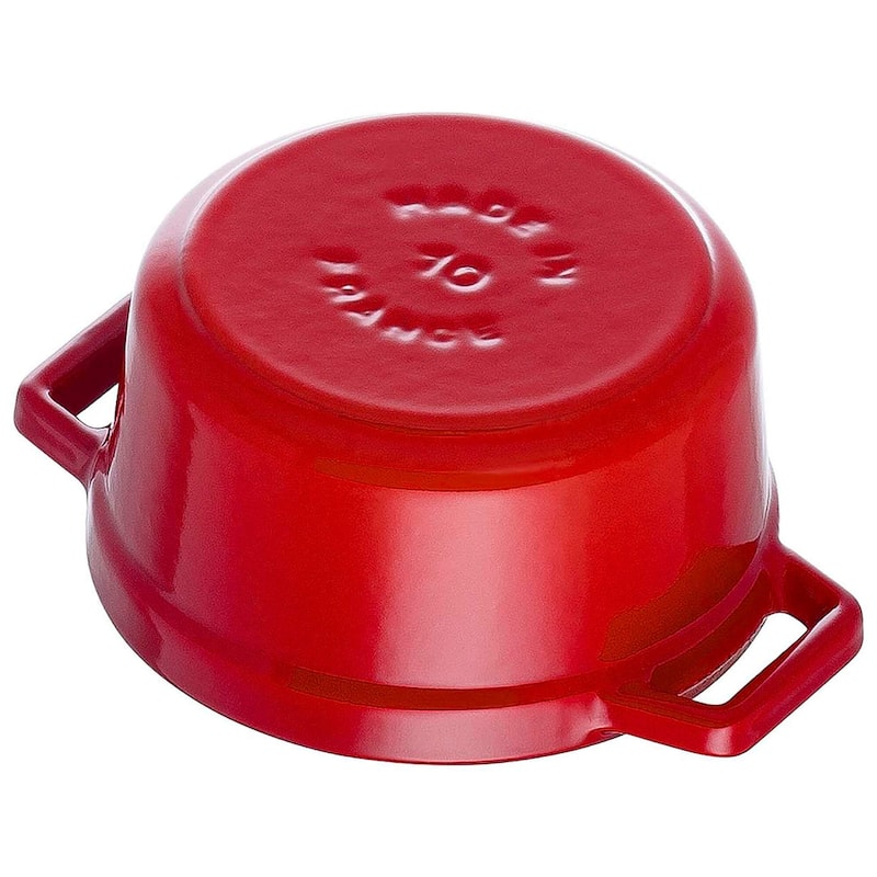 STAUB Cast Iron 0.25-qt Mini Round Cocotte