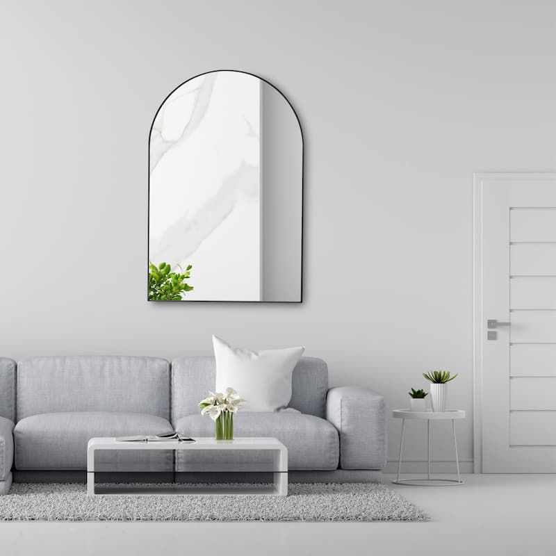 Modern & Contemporary Full Length Mirror - 46x32 - Black