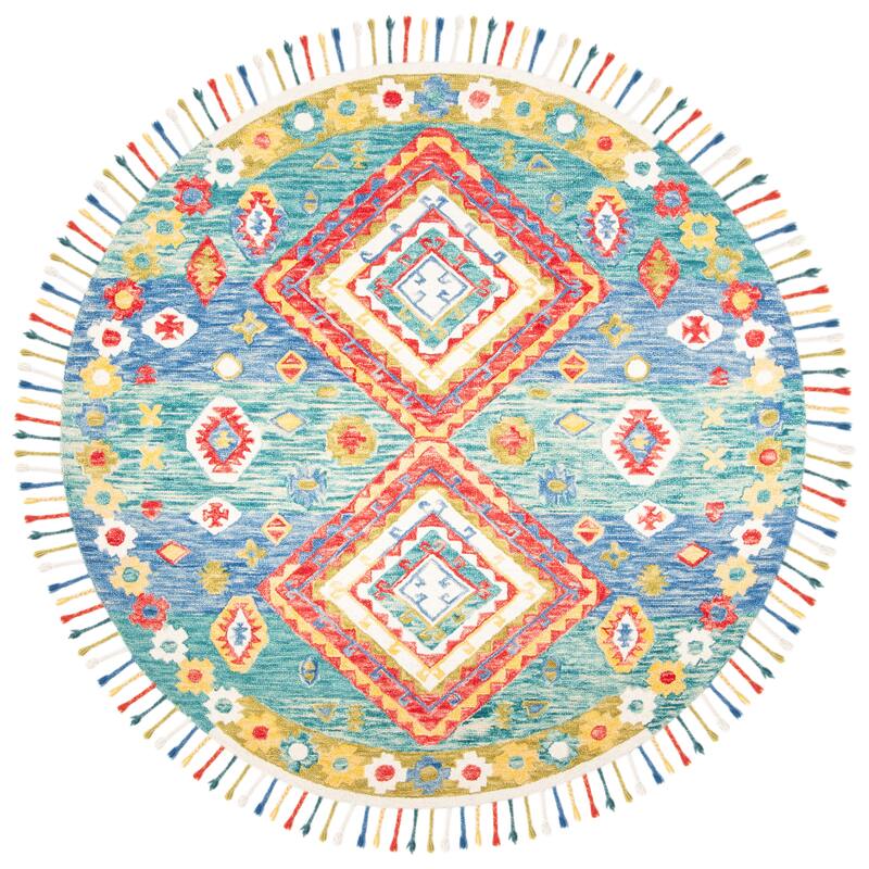 SAFAVIEH Handmade Aspen Impi & Eclectic Tribal Wool Rug