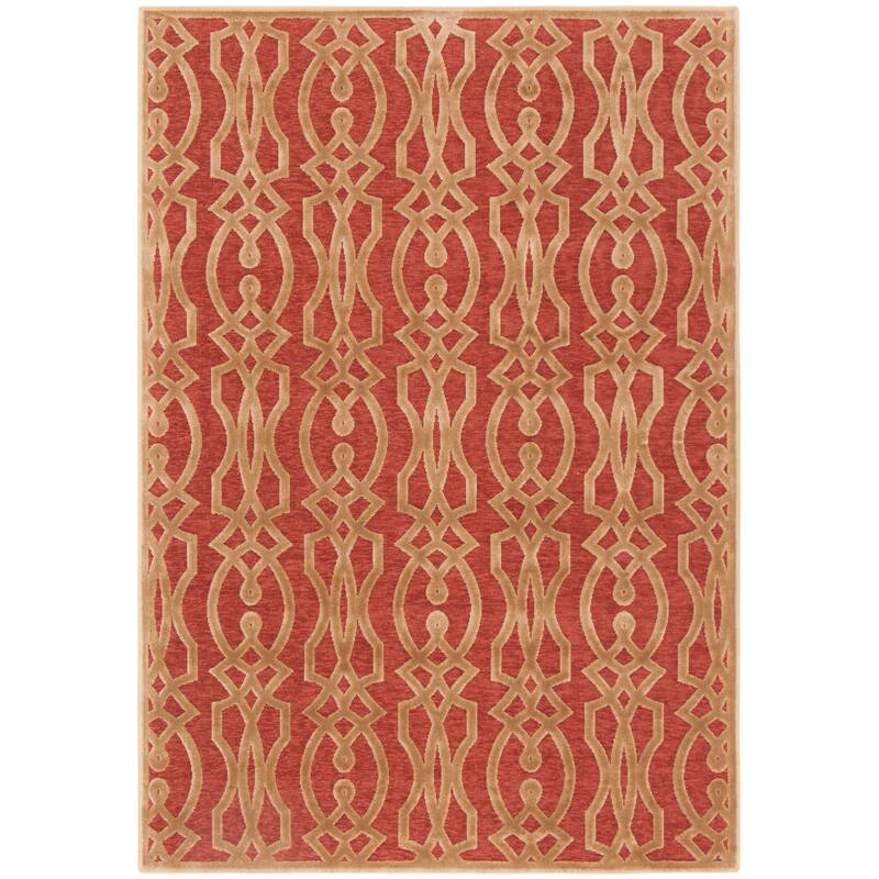 Martha Stewart by SAFAVIEH Villa Screen Viscose Rug