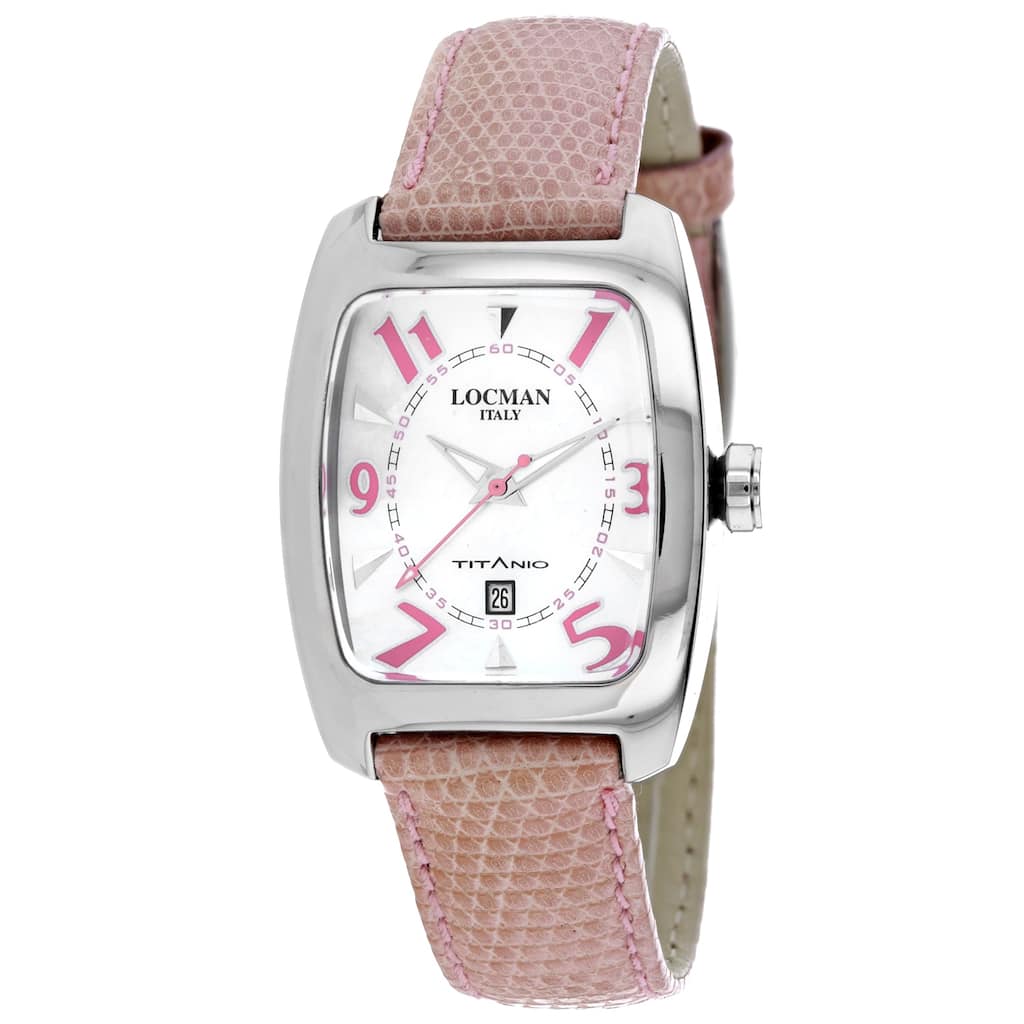 Locman Women's Classic White Dial Watch - 483MWNPK - 6 (36)