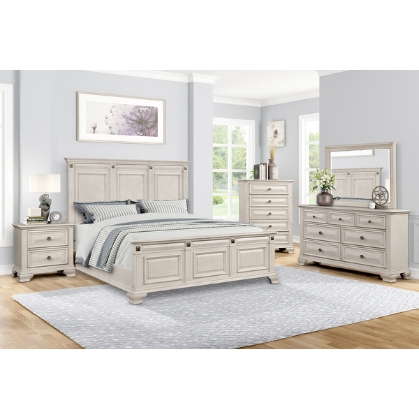 Parchment nightstand discount