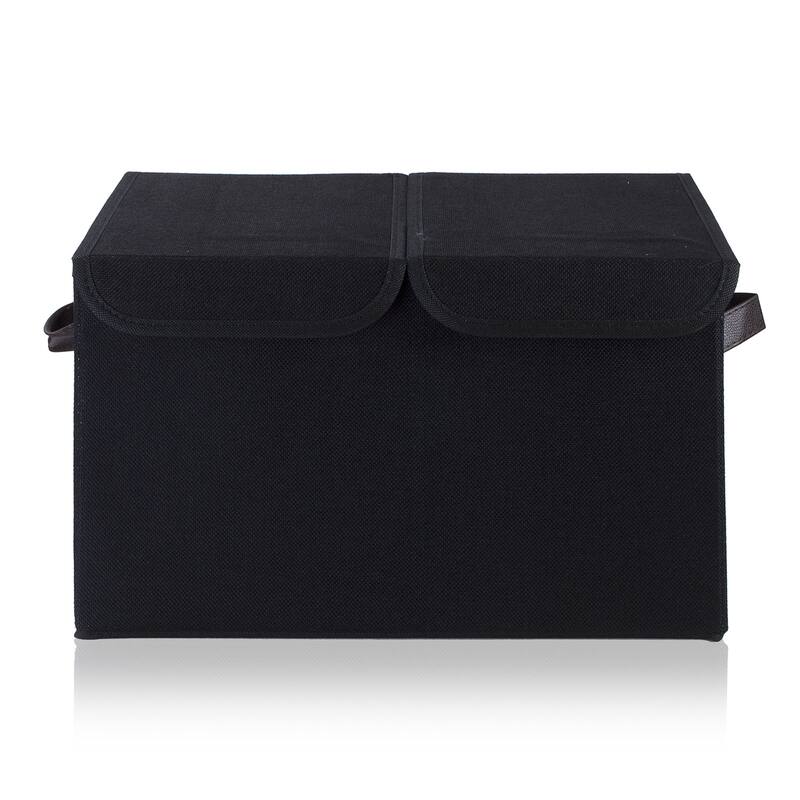 Enova Home Collapsible Storage Bins with Cover