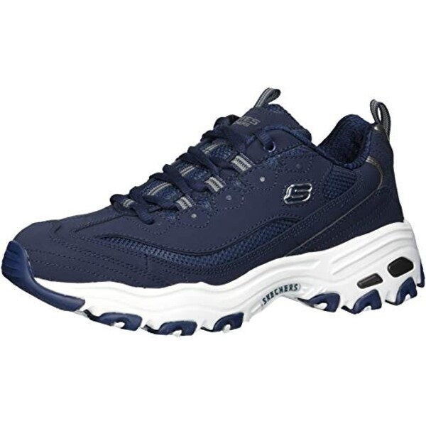 skechers d'lites mens navy