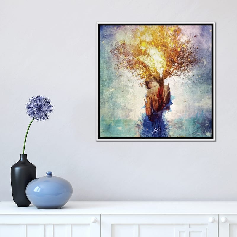 iCanvas "Forgiveness" by Mario Sanchez Nevado Framed Canvas Print