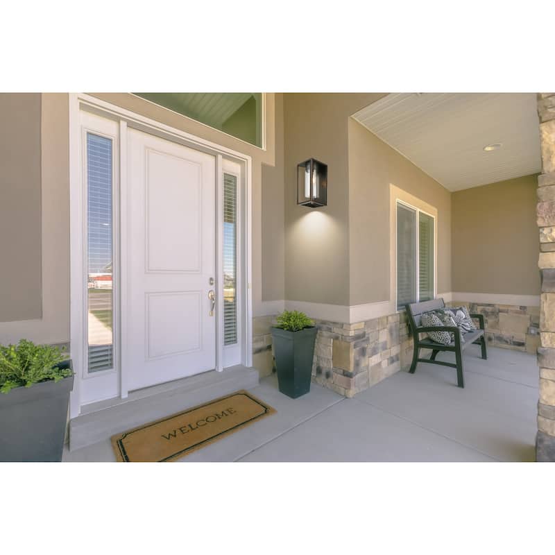 Shimik Oil Rubbed Bronze Outdoor Wall Light by Havenside Home