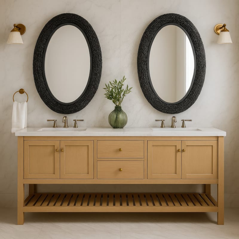 Varaluz Athena Oval Wall Mirror