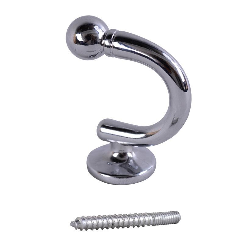 Metal Tie Backs for Curtain Ample Decor 2 pcs Tie Hook Curtain Tieback Hooks 