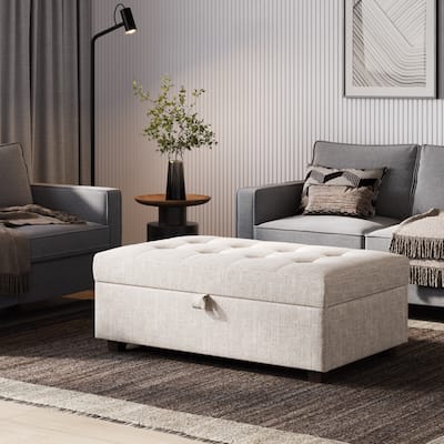 Aubin Large Storage Ottoman