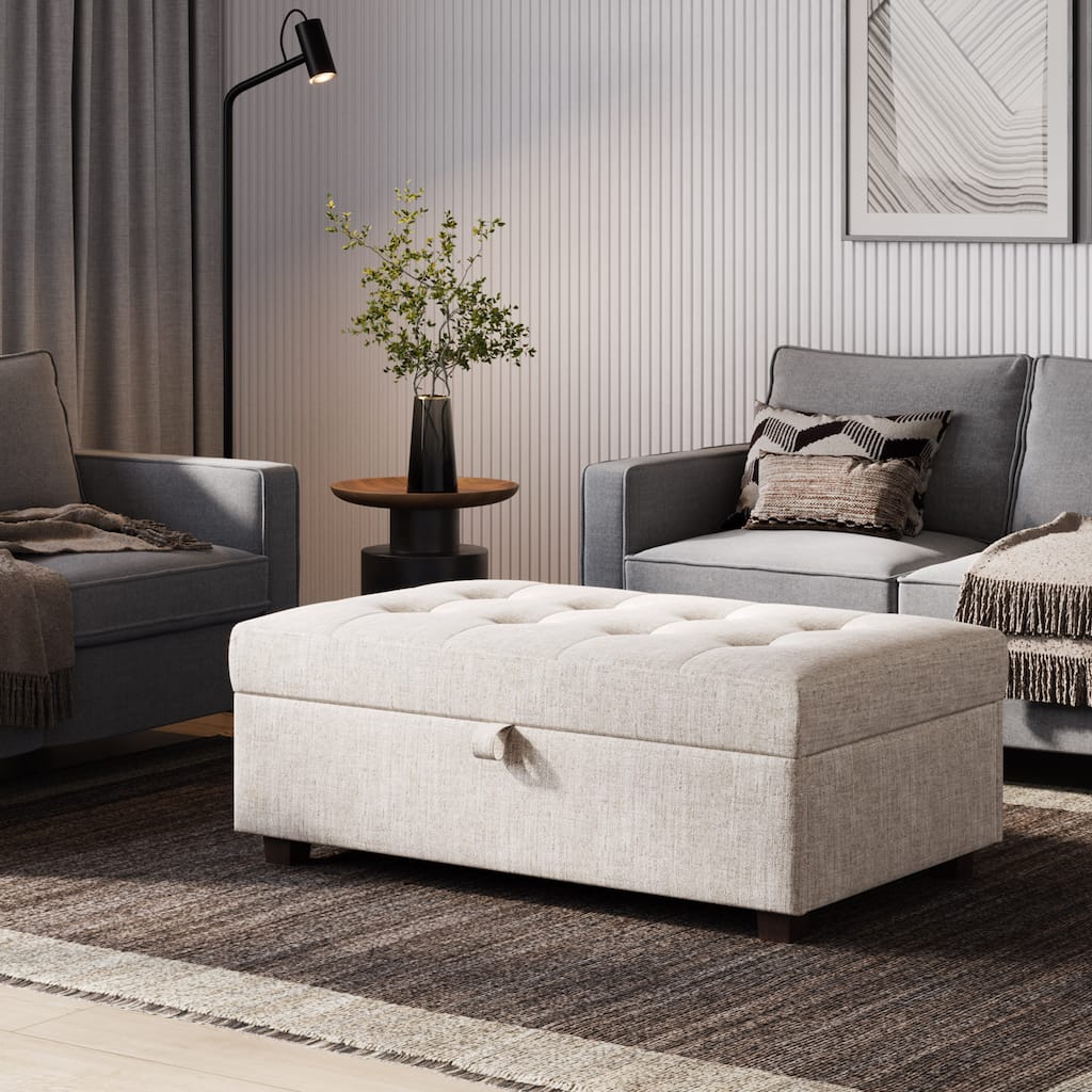 Aubin Large Storage Ottoman