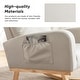 preview thumbnail 20 of 171, HOMYKA 28" Wide Rocking Chair for Nursery with Solid Wood Leg