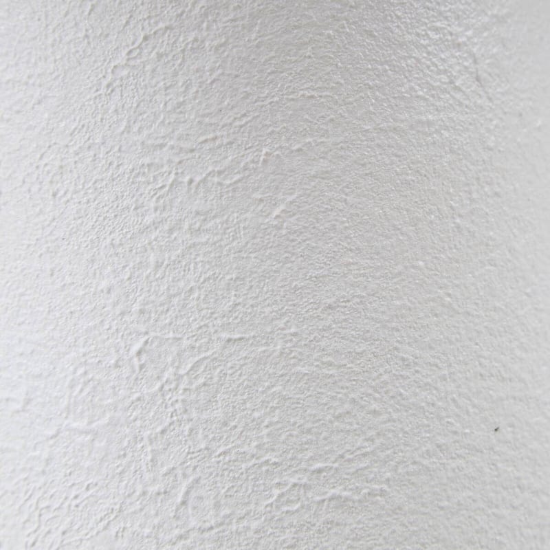 Textured Ceramic Table Lamp with Fluted Fabric Shade White See below