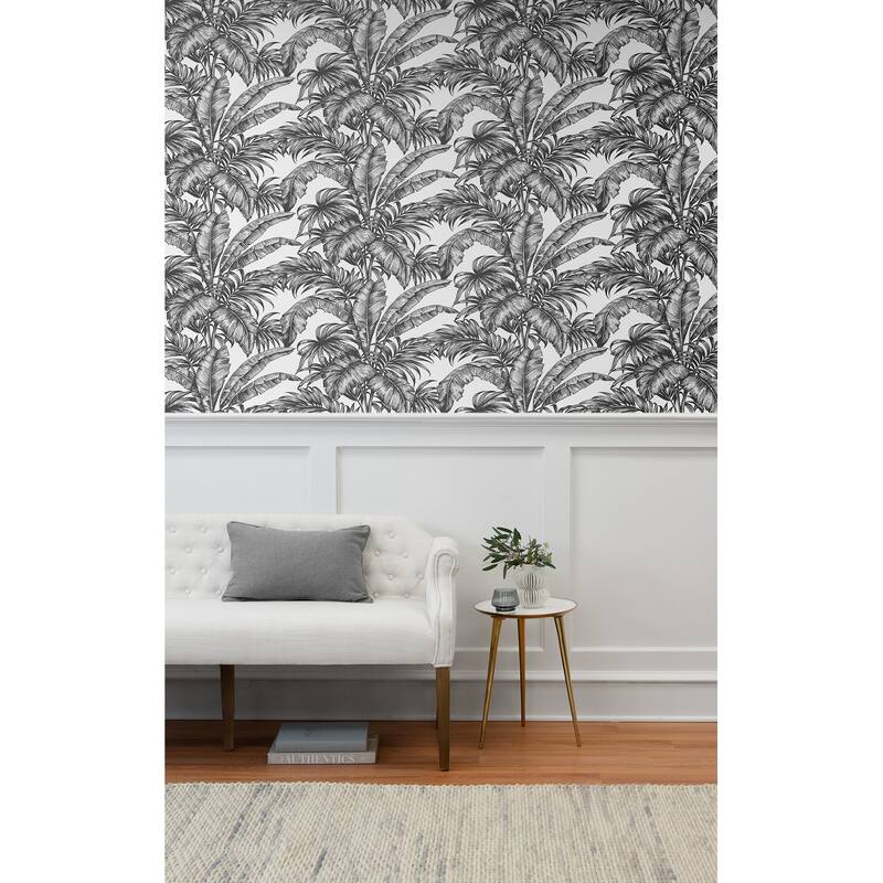 NextWall Palm Jungle Peel and Stick Wallpaper