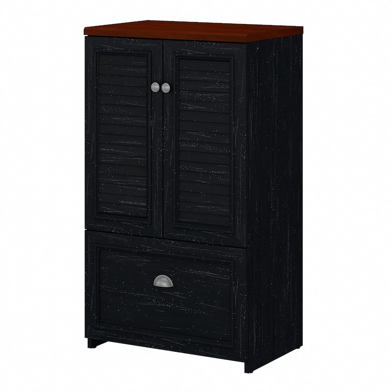 41.7-inch Cabinet with Drawer - 23.74"L x 16.06"W x 41.69"H - 23.74"L x 16.06"W x 41.69"H