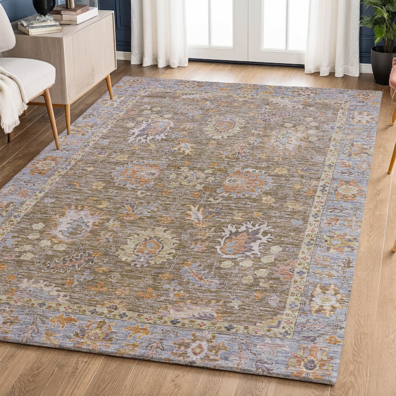 Premium Washable Super Soft Traditional Lily Mayfield Rug