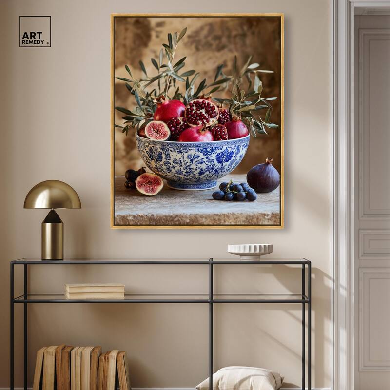 Grape Gathering Canvas by Art Remedy