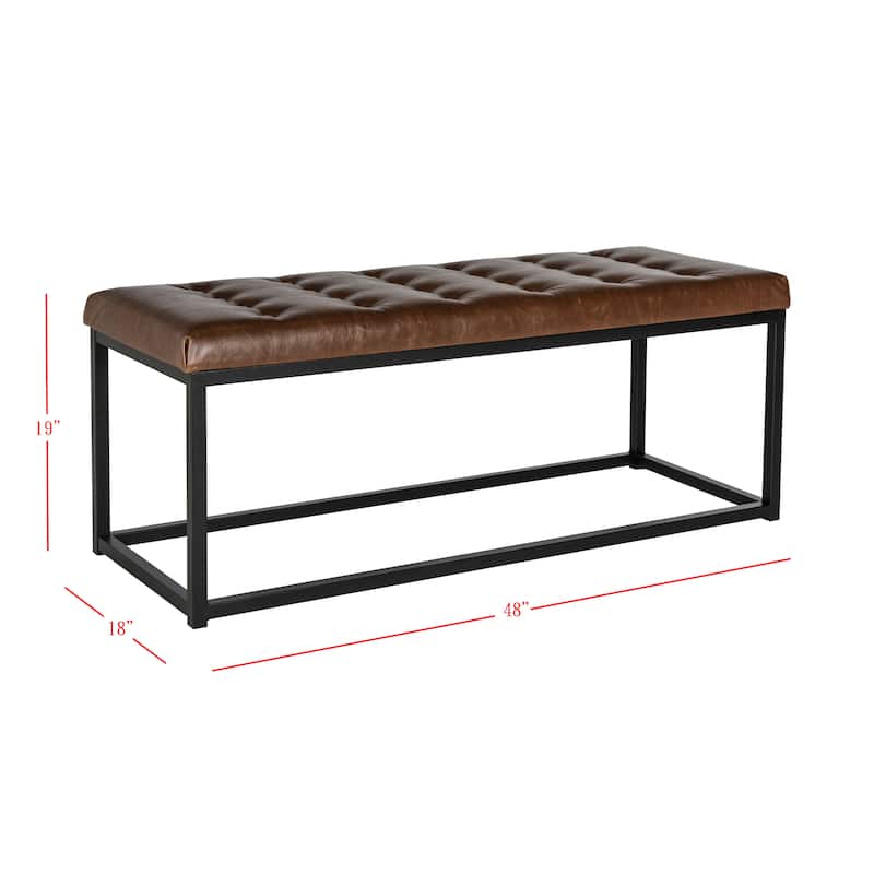 SAFAVIEH Nejla Bench - 48" x 18" x 19"