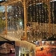 preview thumbnail 1 of 12, 300/600/1200/1500/1800-LED Outdoor Curtain String Light