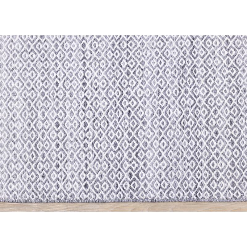 Grey Cream French Country Recycled Area Rug