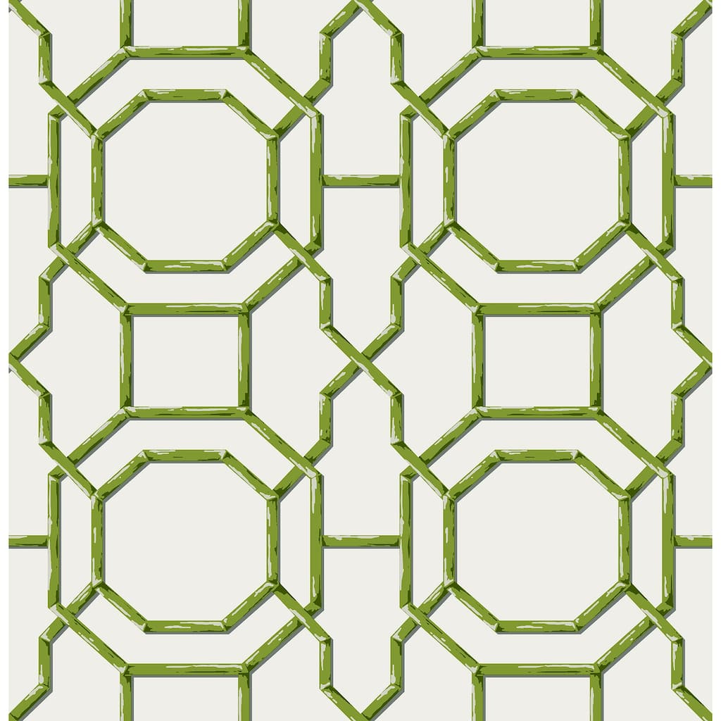 NuWallpaper Sanya Green Peel and Stick Wallpaper - N/A