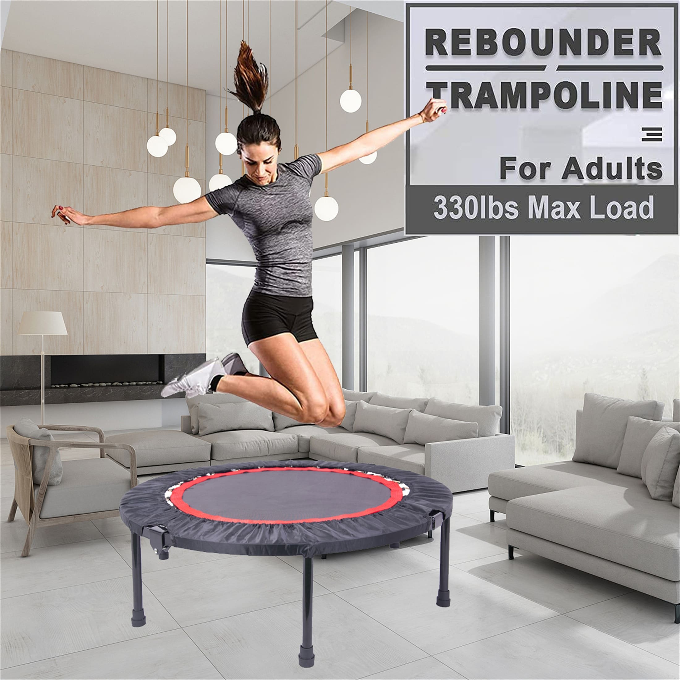 Small trampoline for adults sale
