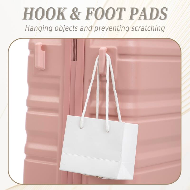 Fashion Luggage Lightweight Luggage, 3-Piece Set with Universal Wheels and Telescopic Handle, for Boarding and Travel
