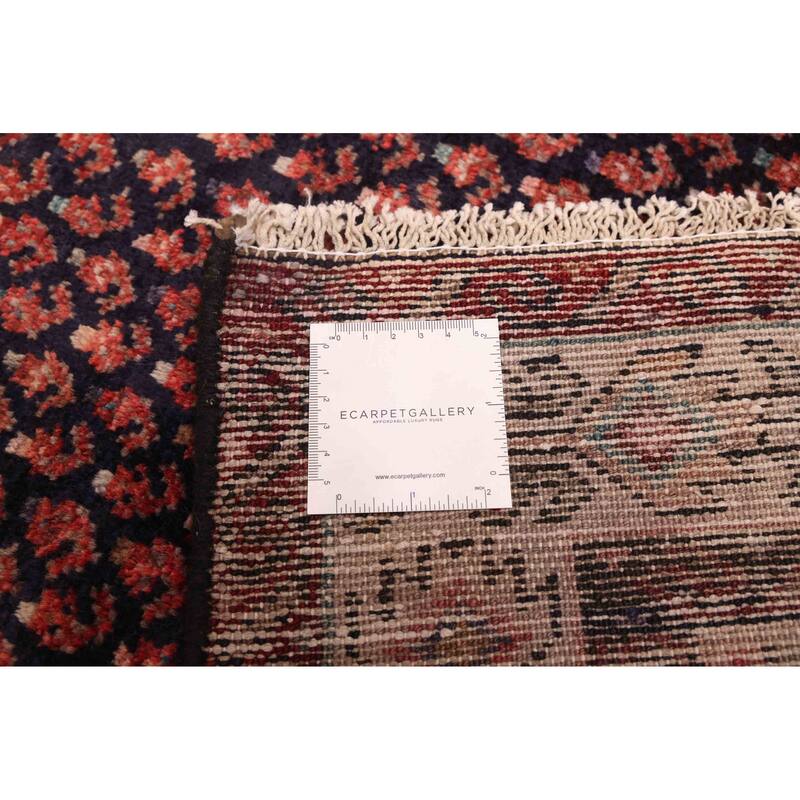 ECARPETGALLERY Hand-knotted Andelz Navy Wool Rug - 3'1 x 6'6