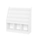 preview thumbnail 6 of 14, RiverRidge Kids Playroom Bookrack with 3 Toy Organizer Cubbies and 4 Book Shelves - White with Optional Bins