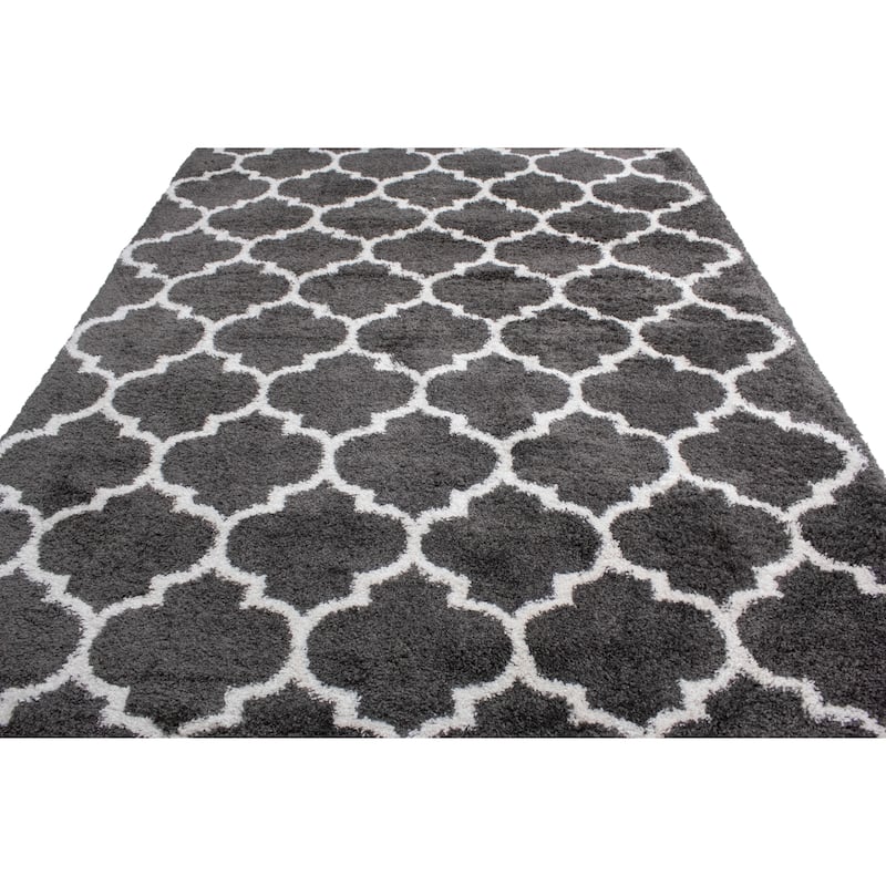 Noori Rug Lux Ava Trellis 2-Inch Shag Rug