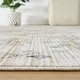 preview thumbnail 9 of 9, KALATY Chateau Cream Floral Lattice Area Rug