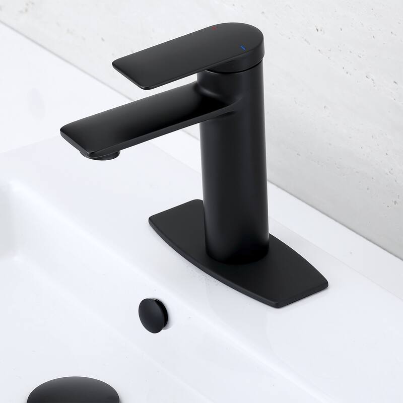 Luxier 6 in Bathroom Sink Faucet Hole Cover Deck Plate Escutcheon