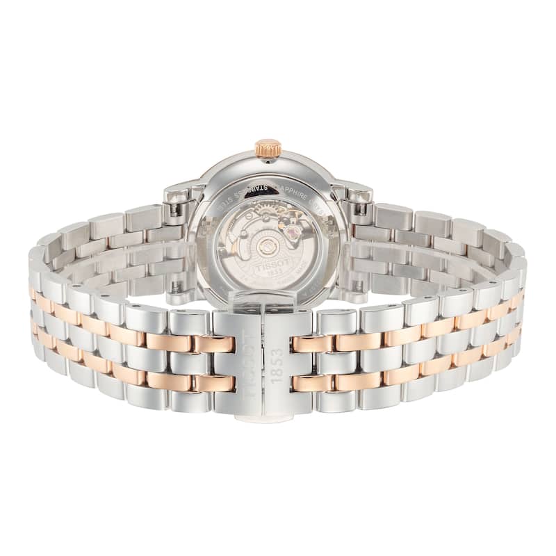 Tissot Women's Carson 30mm Automatic Watch T1222072203101 - Silver - One Size