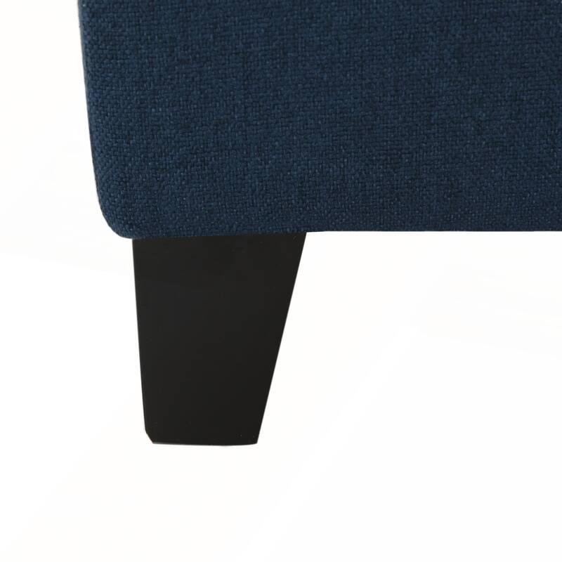 Storage Ottoman with Dense Foam Padding and Ample Space for Modern Living and Multi-Functional Use