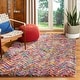 preview thumbnail 2 of 23, SAFAVIEH Handmade Nantucket Herzlinde Contemporary Cotton Rug 5' x 7'6" - Multi - Rectangle